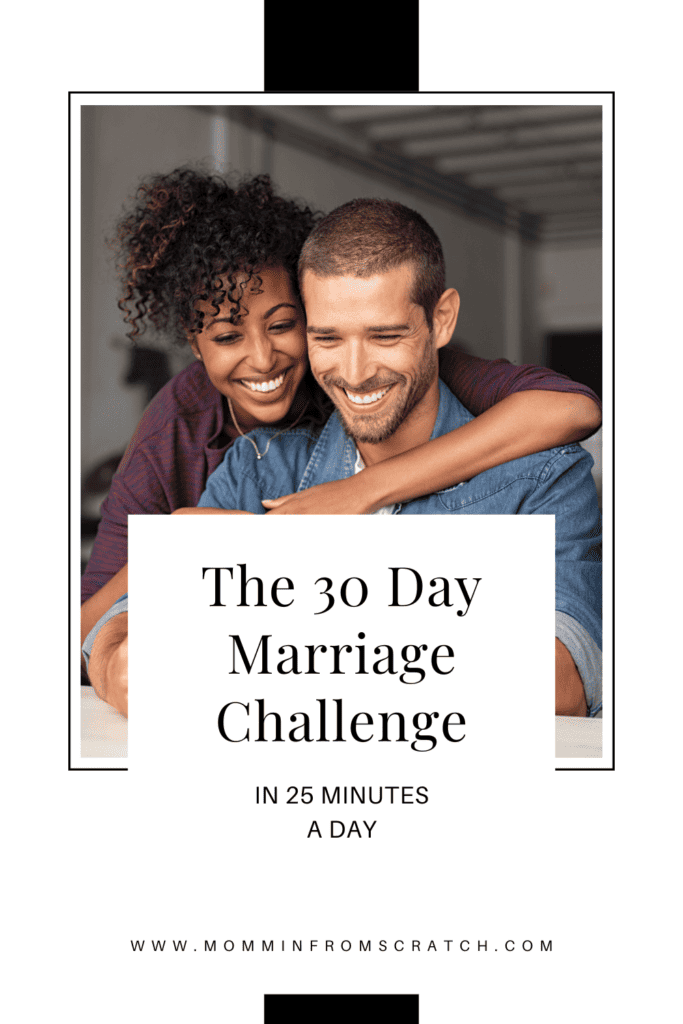 The 30 Day Marriage Challenge happy couple