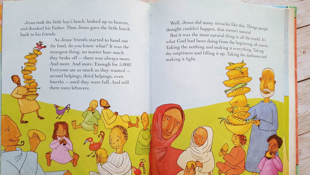 Jesus Storybook Bible open pages