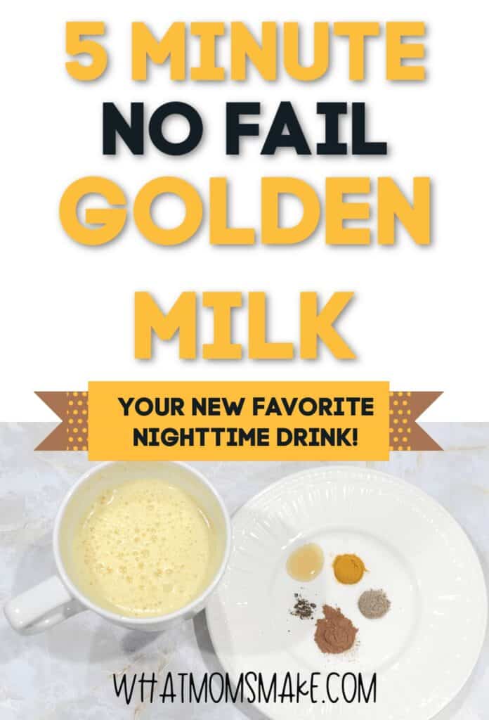5 Minute Golden Milk