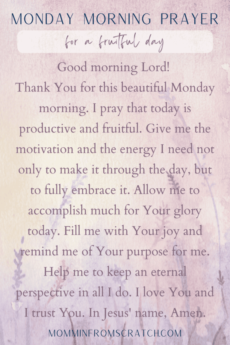 10 Powerful Monday Morning Prayers to Jump Start Your Week