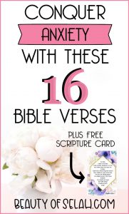 The Best 16 Bible Verses Anxiety Cannot Prevail Against - Mommin' From