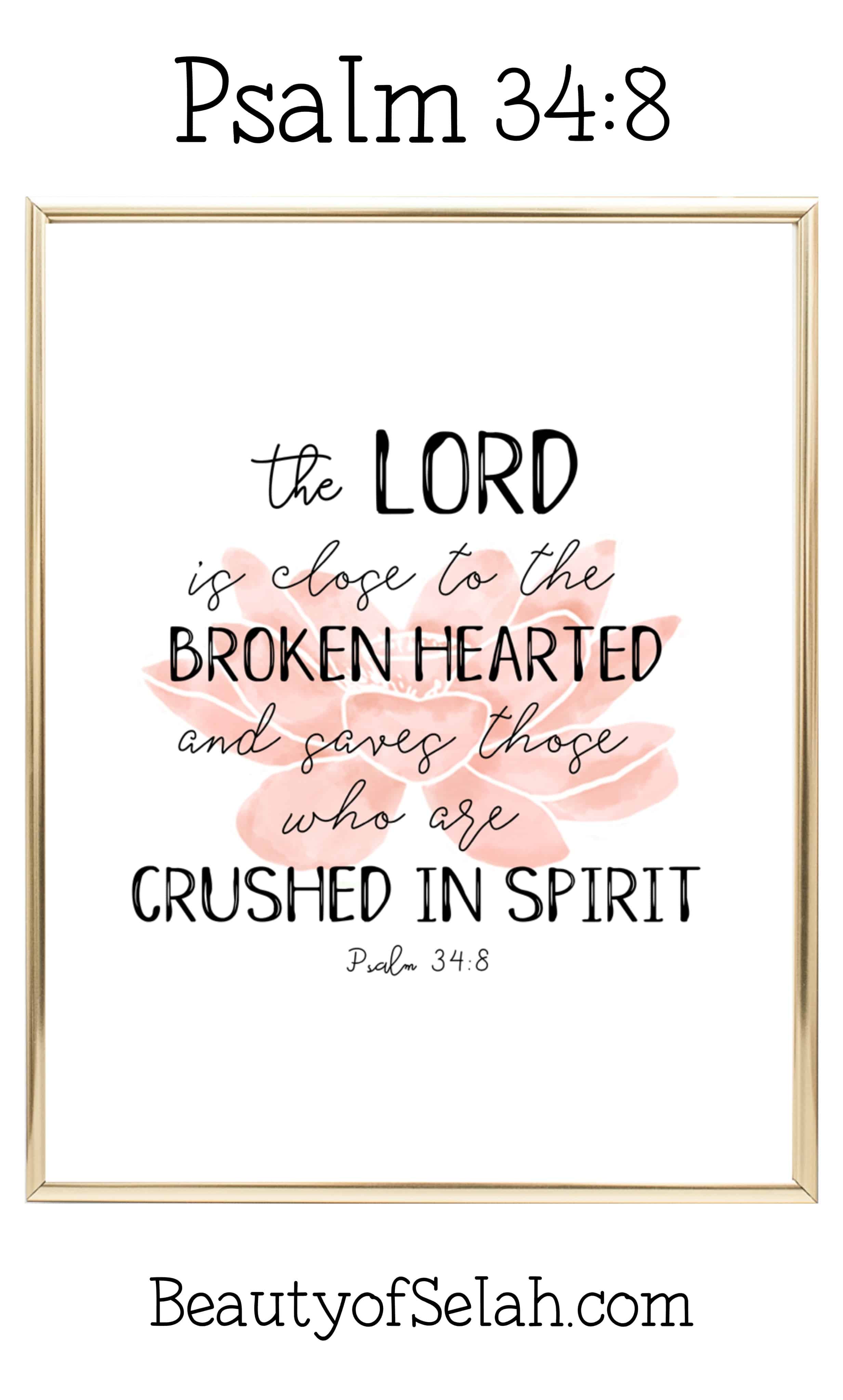 Psalm 34.8 Free Printable