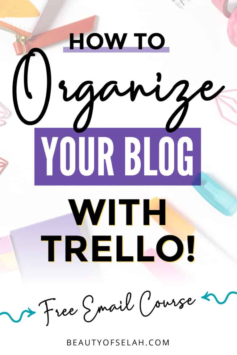 Organize your Blog with Trello!
