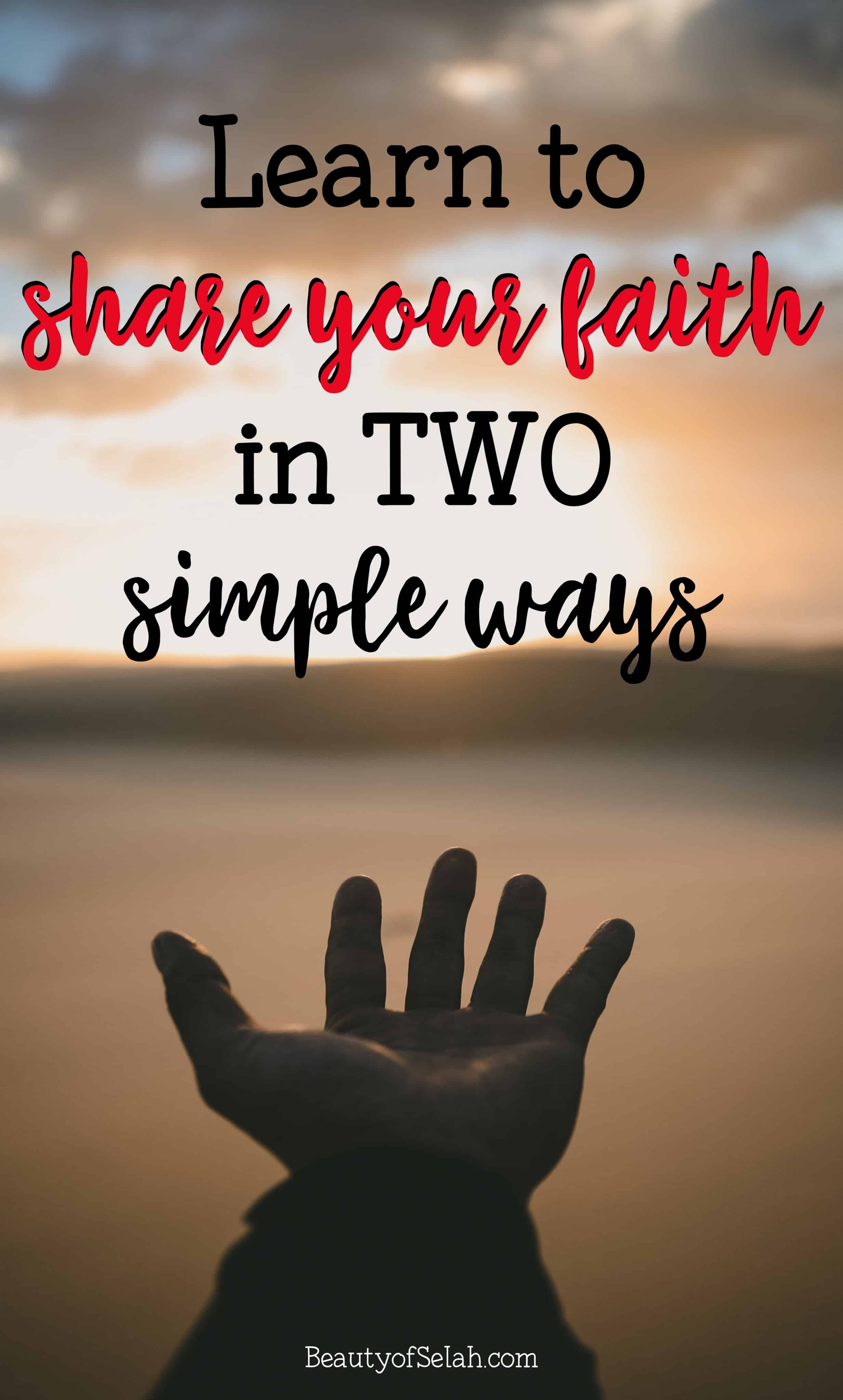 Learn how to give the gospel in two simple ways, using the romans road or the Gospel ABCs also includes salvation prayer | How to Give the Gospel in 2 Easy Ways