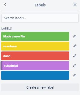 labels for blog content management