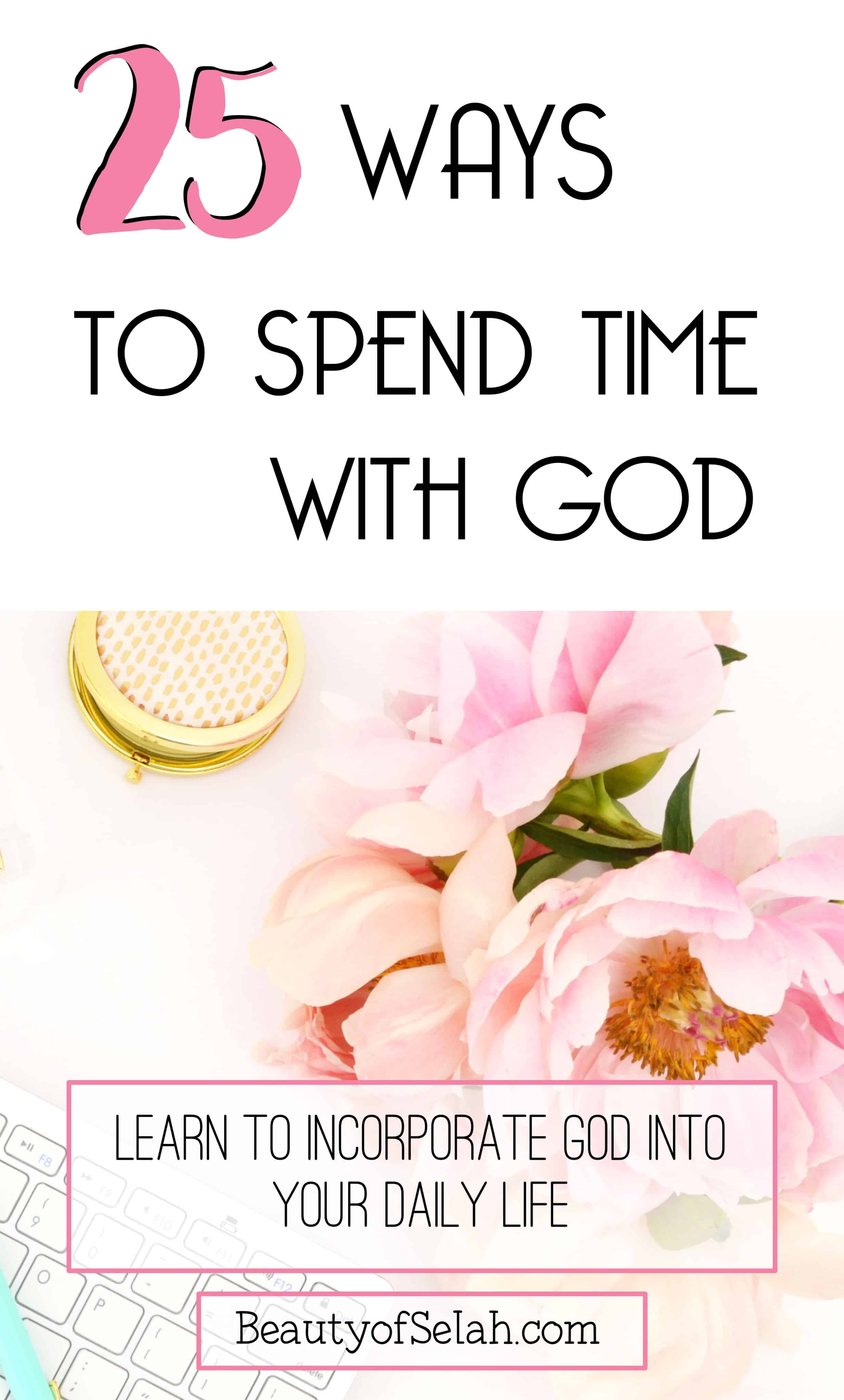 spend time with God