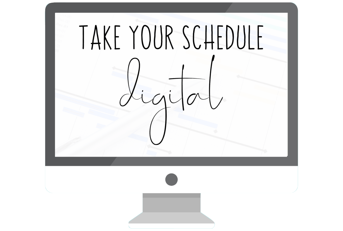 My Daily Schedule Computer How to Plan your Weekly Schedule for Successful Blogging - Mommin' From ...