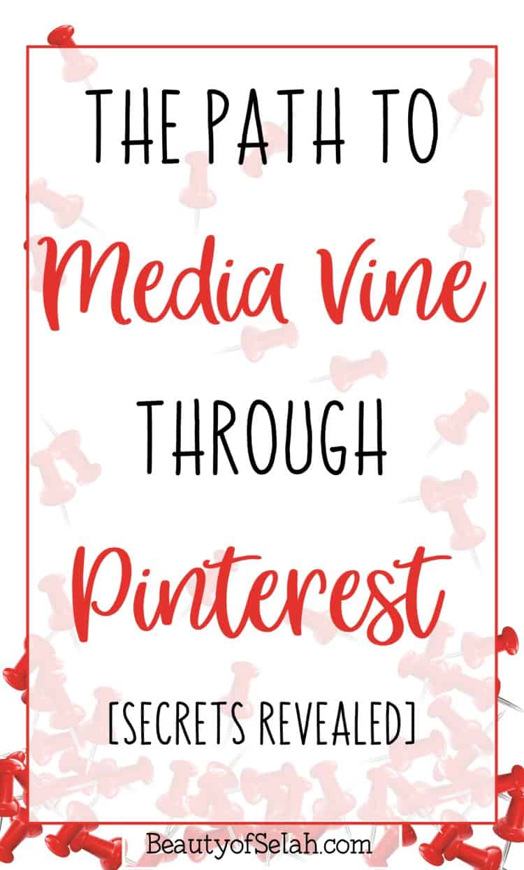 The Path to MediaVine through Pinterest